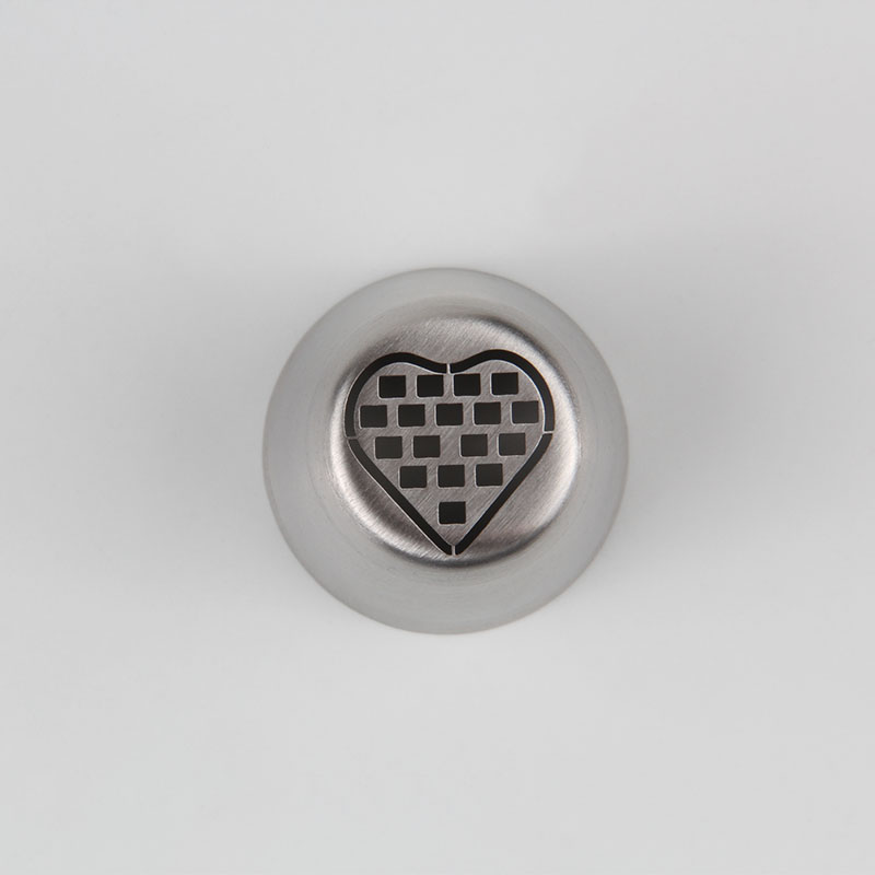 HBVD003 New Valentine's Day Theme Stainless Steel Cake Decorating Nozzle-Love Heart Design