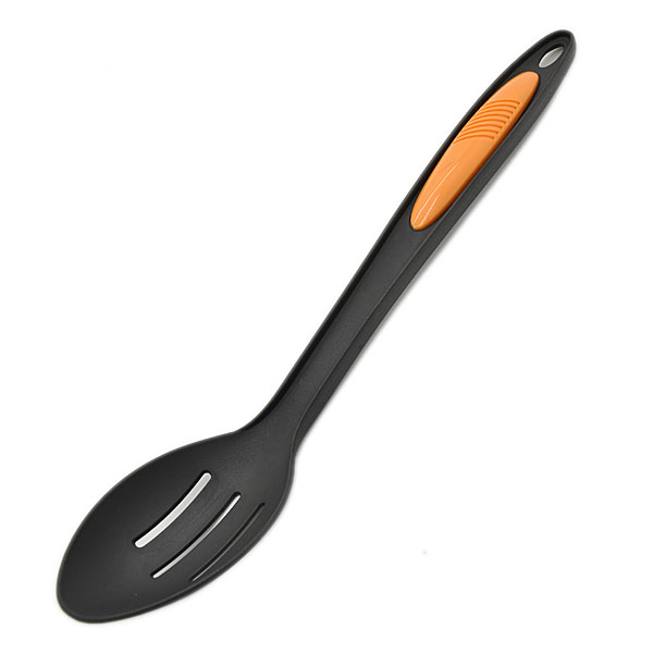 HL0089 Durable High Heat-Resist Nylon Slotted Spoon baking tool